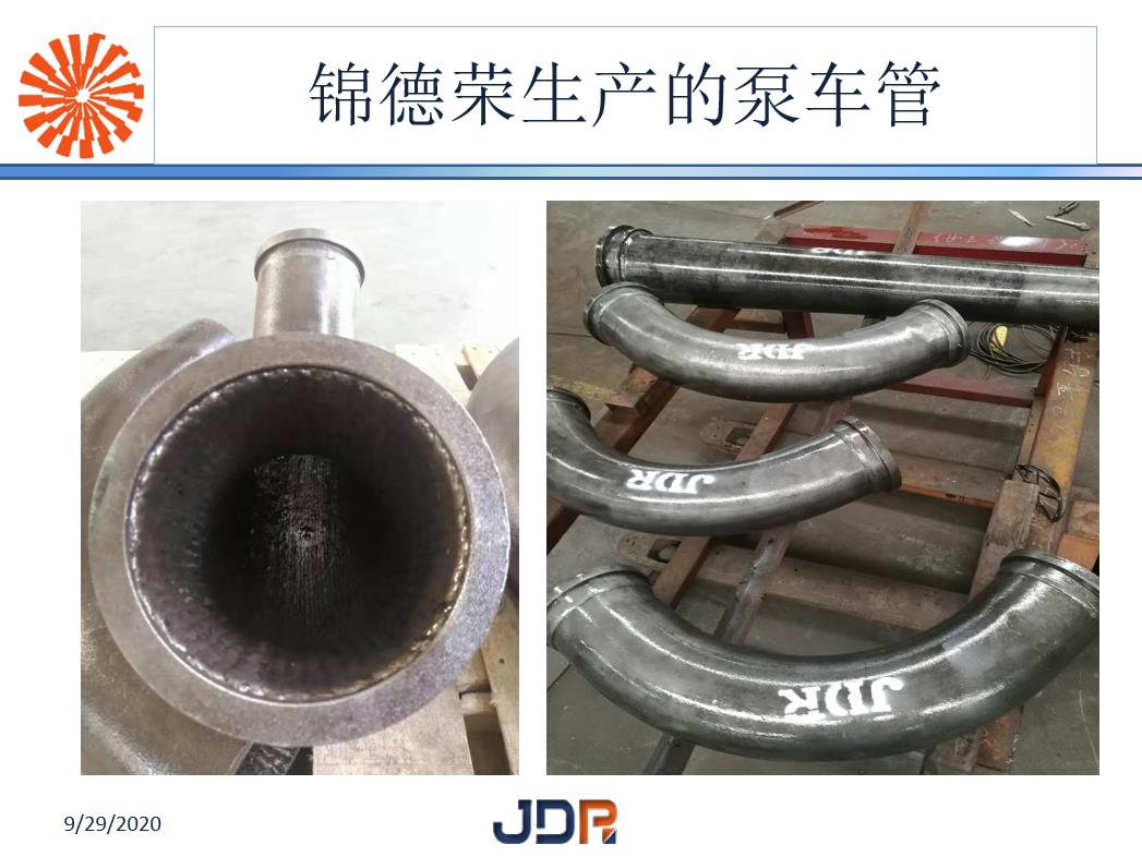 耐磨管道成品，堆焊耐磨管生產車間實景展示(圖5)